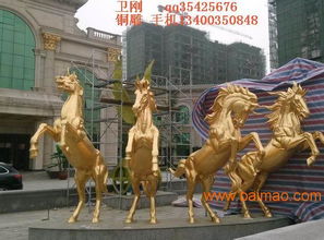 銅雕與鐵雕藝術 阿波羅戰車、太陽神與馬雕塑的魅力